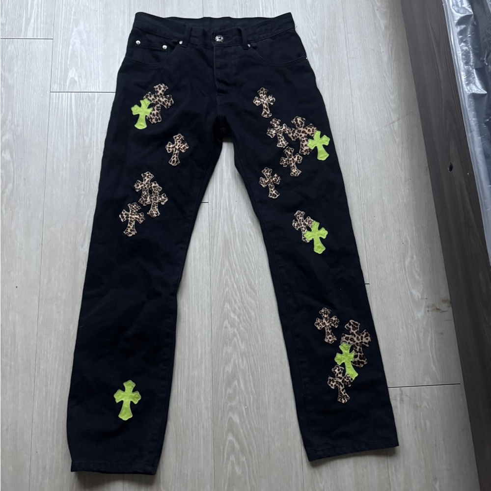 Chrome Hearts Leopard Pants